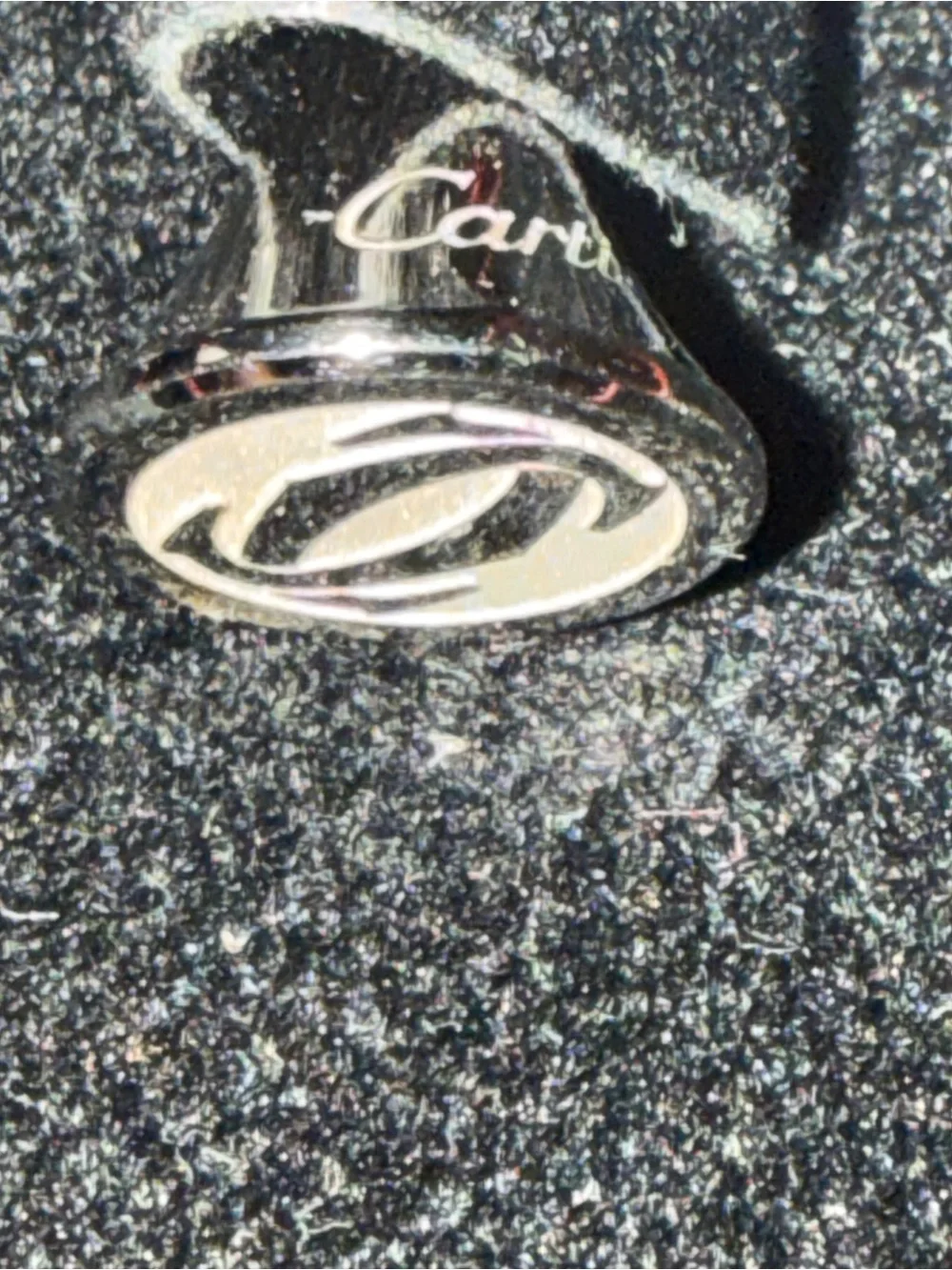 Cartier Silver Men's Cufflinks